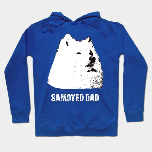 Samoyed Dad Hoodie by DoggyStyles